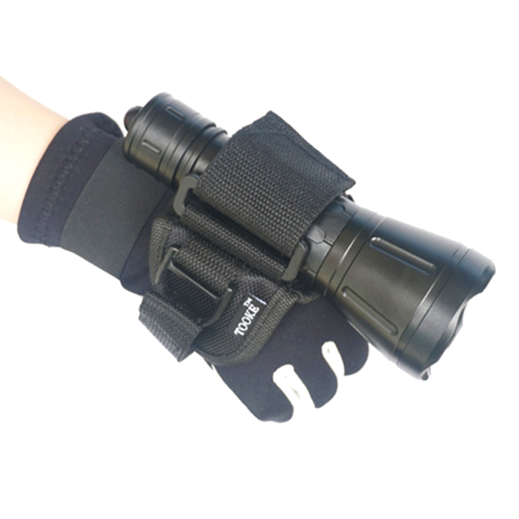 Underwater Flashlight - Hand Freies Handschuh für die Durchführung