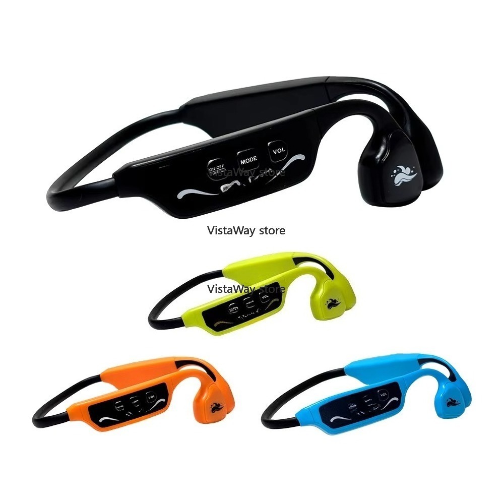 Us Aquatic Sports - SwimTalk Wasserdichte Kopfhörer H913C Wassersport Echtzeit-Schwimm-Coaching-Feedback