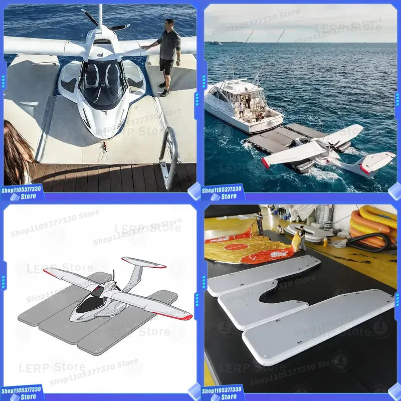 Us Aquatic Sports - Kommerzielle aufblasbare Wasserflugzeug-Landeplattform/Dockingstation für Amphibienflugzeuge, schwere