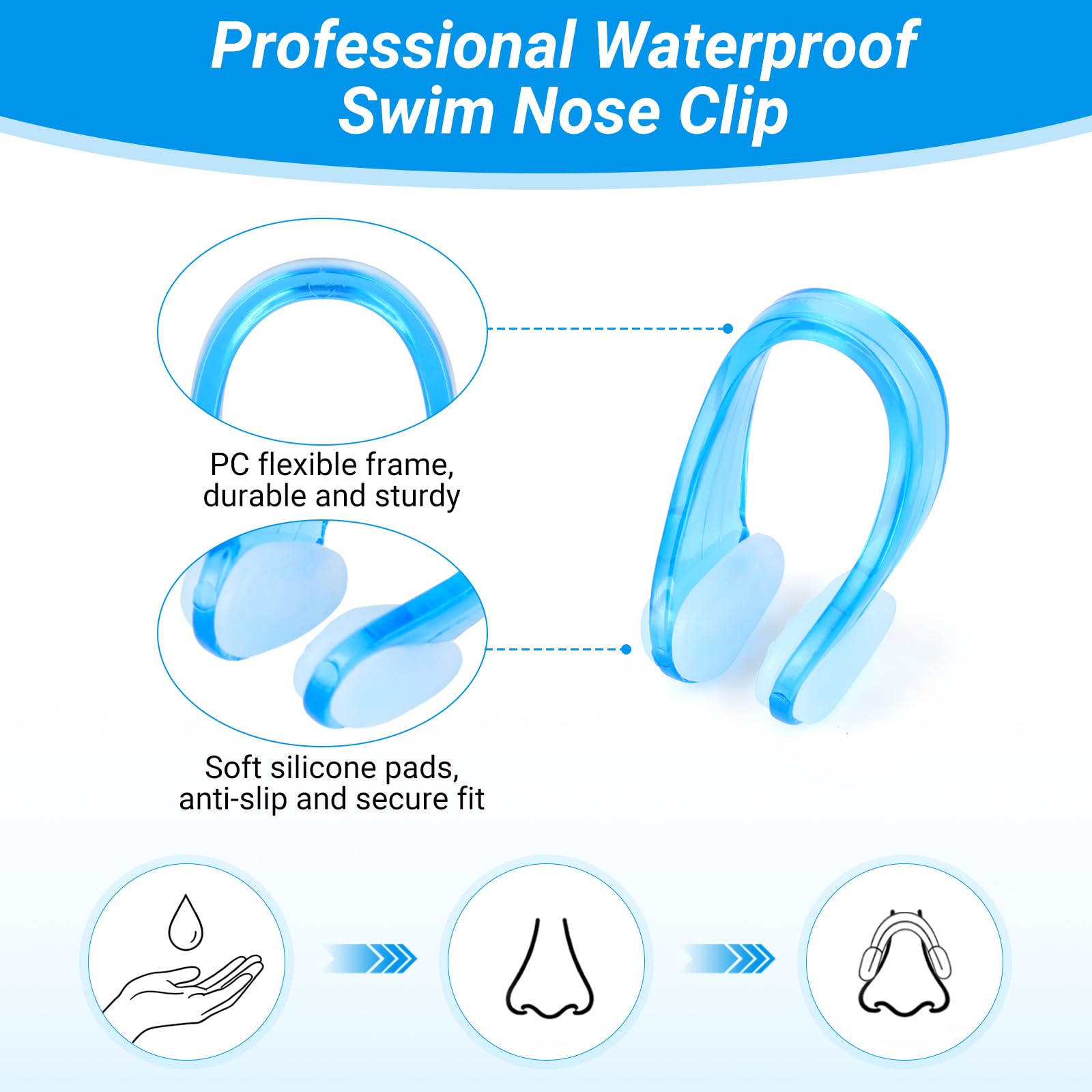 Wasserdichte Silikon-Nasenklam – Us Aquatic Sports Bewertung und Preis
