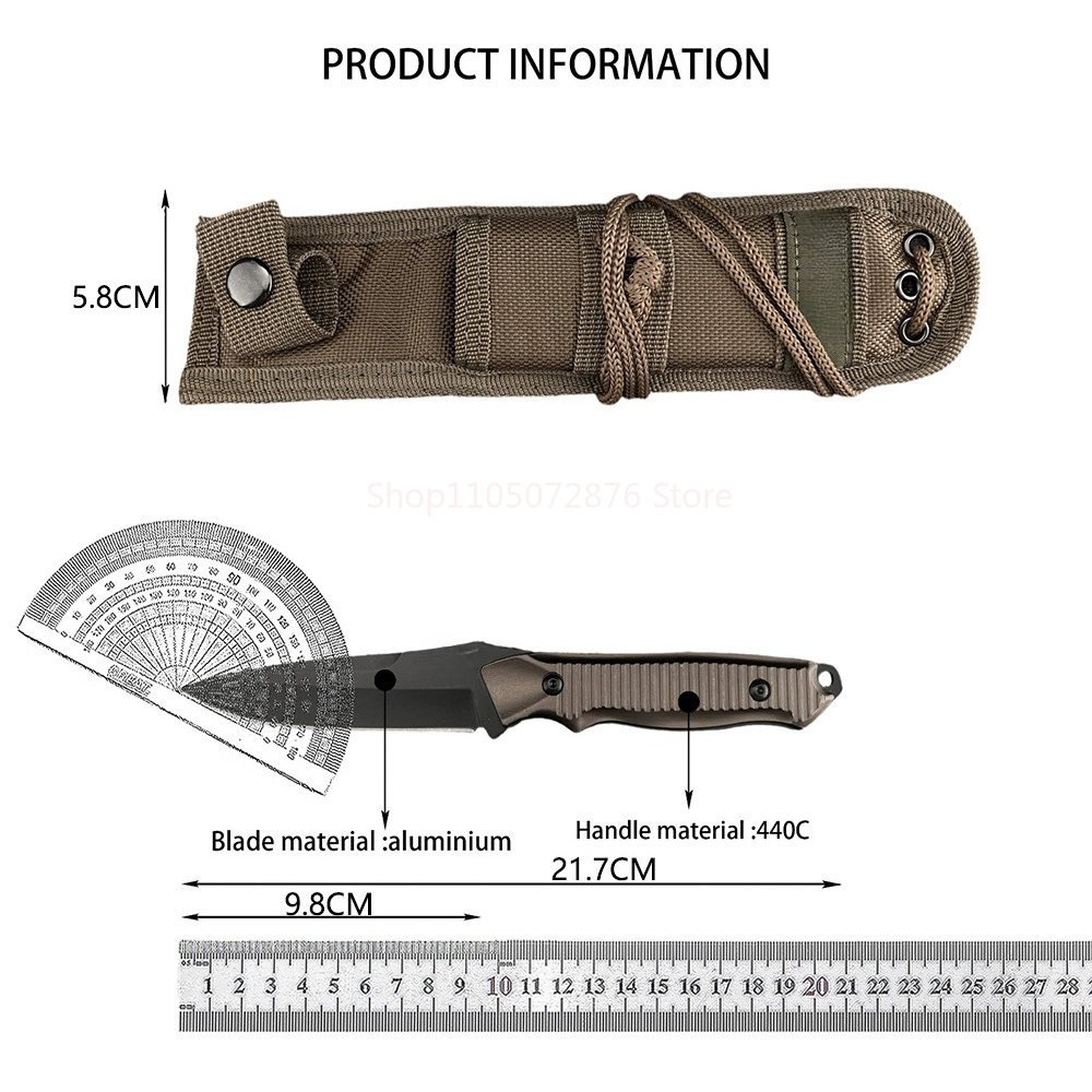 140BK EDC Überlebensmesser für – Dive Knife Titanium Bewertung und Preis